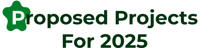 Proposed projects for 2025